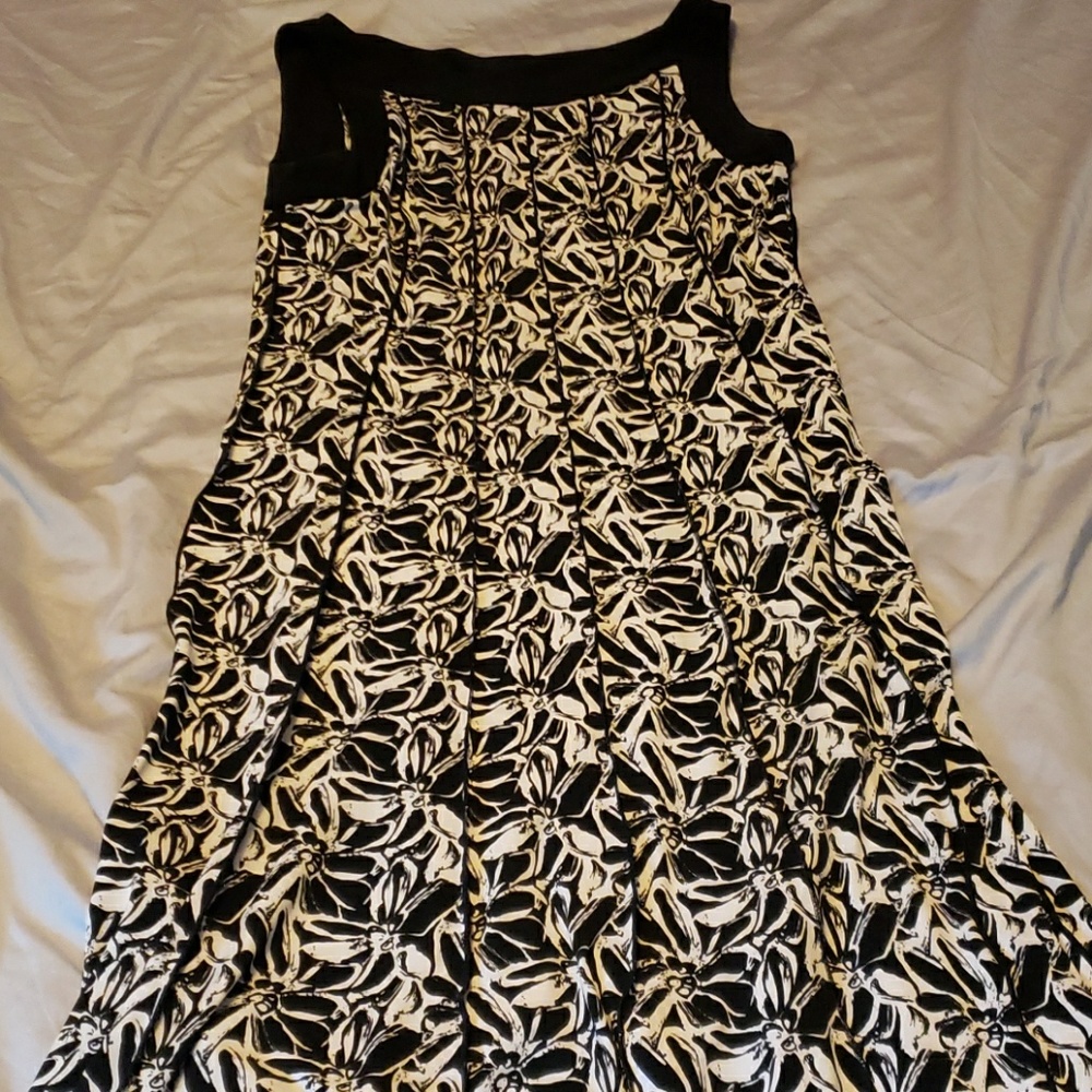 Black and white  dress